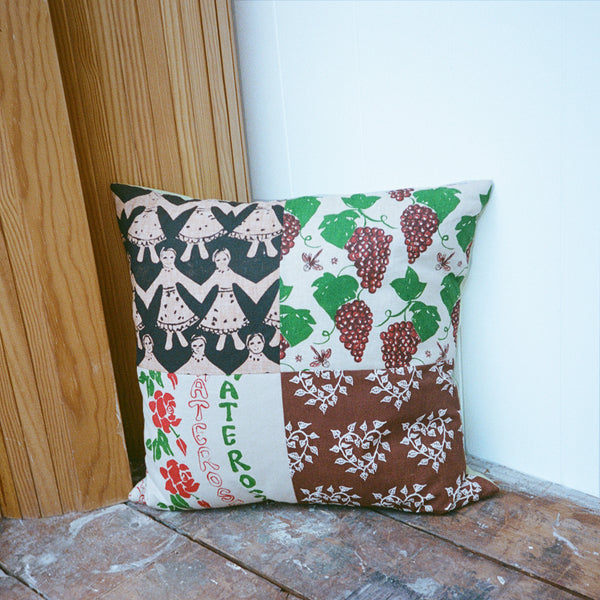 Patchwork 5, Square Cushion